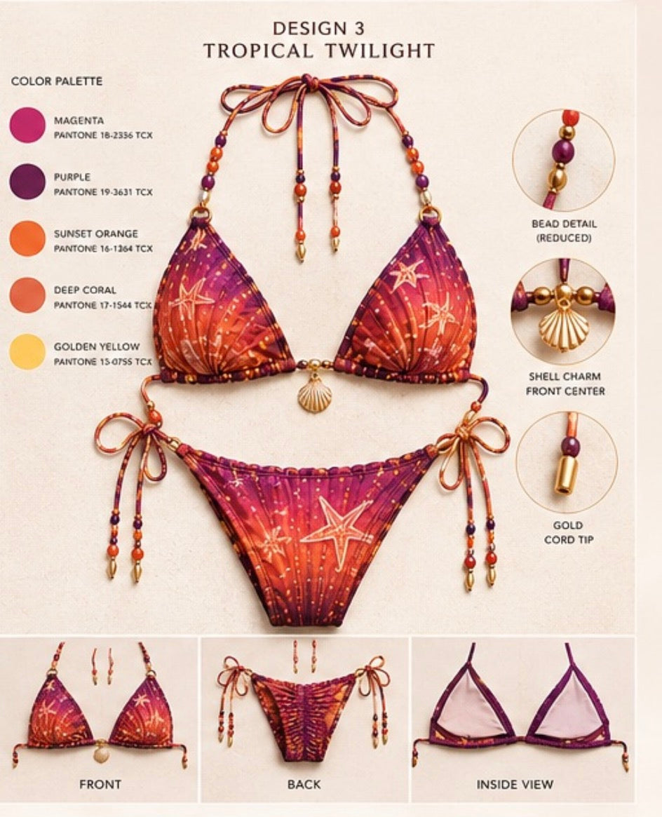 Tropical Twilight Bikini
