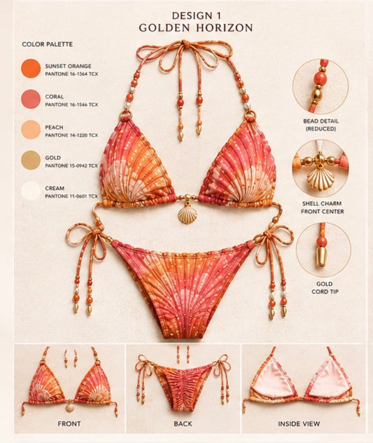 Golden Horizon Bikini